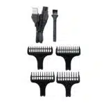 Aparat de tuns electric 5 in 1, pentru barbati reincarcabil IPX7, LED, gri / ZLN 8641 - imagine 4