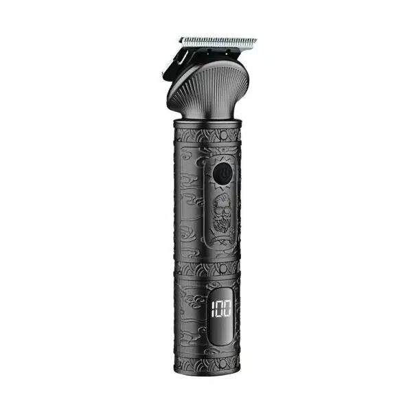 Aparat de tuns electric 16 in 1, pentru barbati reincarcabil, LED, gri / ZLN 8665 - imagine 2