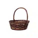 Set 4 cosuri de rachita rotunde, maro lucios / ZTS 8000 - imagine 4