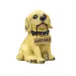 Decoratiune pentru gradina, din rasina, model catel, inaltime 14cm / ZTS 8023