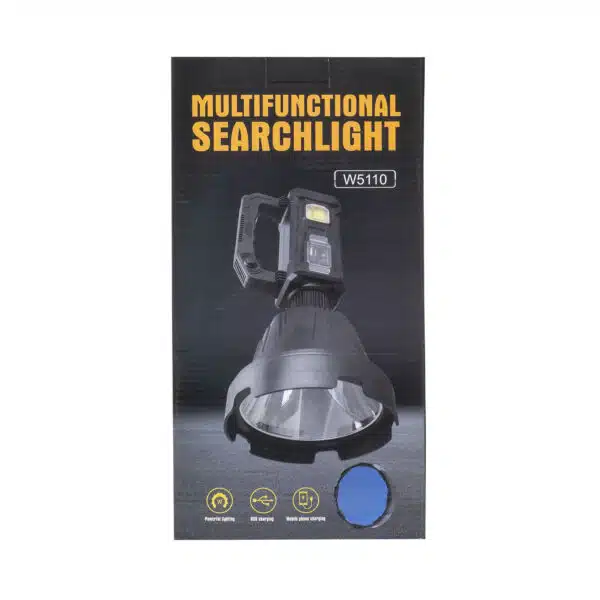 Lanterna cu incarcare solara, 6 moduri de iluminat, USB si trepied W5110 / ZTS 8203 - imagine 5