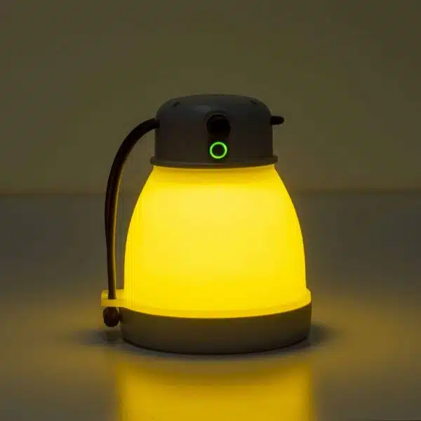 Felinar, 5 moduri de intensitate a luminii, putere 10W, gri / ZTS 8218 - imagine 5
