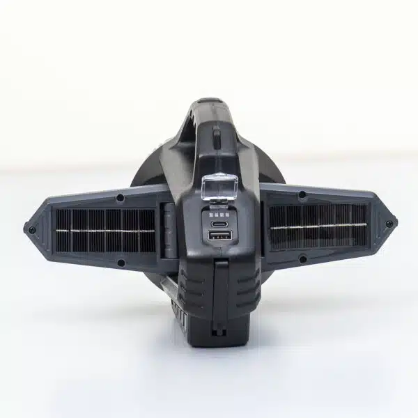 Lanterna led, portabila cu agatatoare, incarcare solara si USB, lungime 19cm / ZTS 8229 - imagine 4