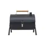 Gratar metalic, cilindric, cu 2 grile de gatit, negru / ZTS 8331