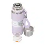 Termos interior inox, capacitate 700ml, cu capac inox, mov / ZTS 8442_1 - imagine 3
