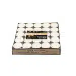 Set 50 lumanari decorative, 14gr, timp de ardere 4h, Z-TOOLS, alb / ZTS 8029 - imagine 2