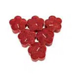 Set 25 lumanari decorative, forma floare rosu Z-TOOLS / ZTS 8033