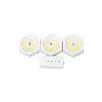 Set 3 lampi cu LED si telecomanda pentru mobila, autoadezive, hexagon  Z-TOOLS / ZTS 8222