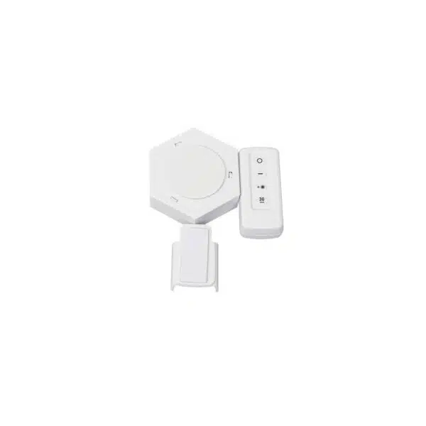 Set 3 lampi cu LED si telecomanda pentru mobila, autoadezive, hexagon  Z-TOOLS / ZTS 8222 - imagine 3