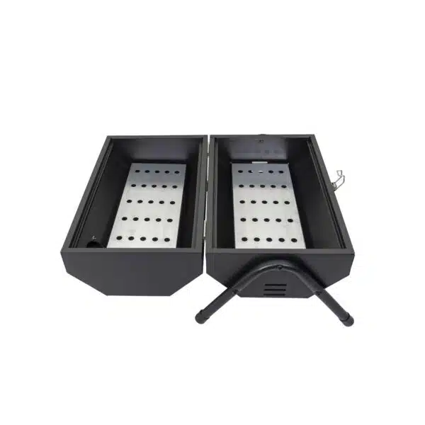 Gratar metalic, hexagonal, cu 2 grile de gatit, negru Z-TOOLS / ZTS 8332 - imagine 3