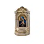 Candela mare din ipsos cu Familia Sfanta 16x12x29cm / EXT 9919_1