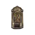 Candela mare din ipsos cu Familia Sfanta 16x12x29cm / EXT 9919_2