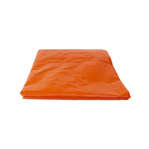 Prelata impermeabila UV, inele de prindere, 4x6m, 130gr/mp, Orange, Z-TOOLS / ZTS 8102 - imagine 3