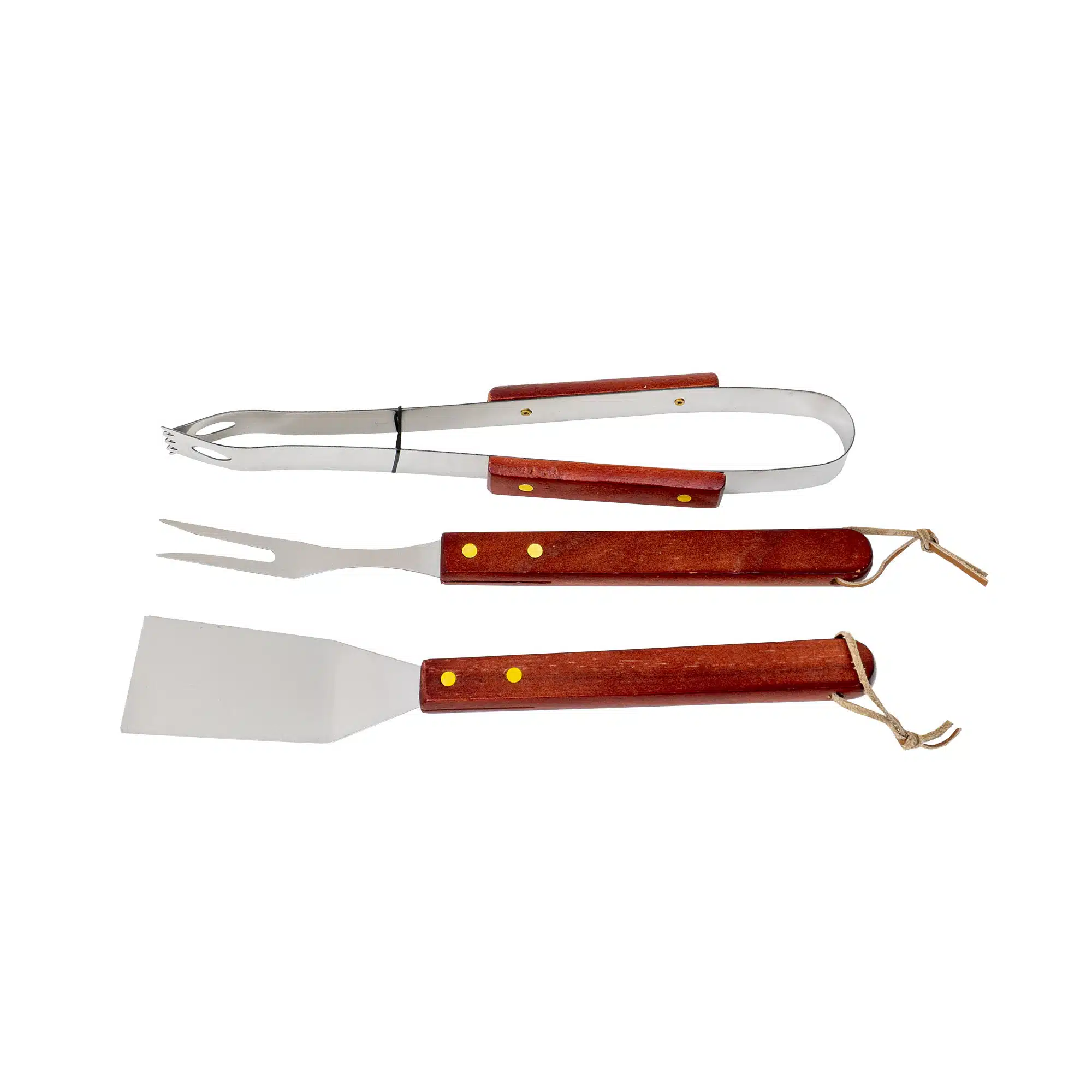 ZTS 8338_1 Set 3 piese pentru gratar cu maner din lemn Z-TOOLS / ZTS 8338 - imagine 1