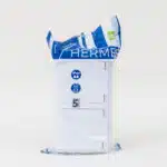 Priza dubla alba cu capac HERMES, 16A/250, IP44 / ELPL-0325-02 - imagine 2