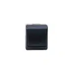 Intrerupator cap scara HERMES, alb-negru 10A/250V, IP44 / ELPL-0331-07