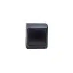 Intrerupator cap scara HERMES, negru 10A/250V, IP44 / ELPL-0331-09