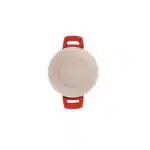 Oala cu capac ZILAN, din ceramica, diametru 28cm, capacitate 5l, rosu / ZLN 0903 - imagine 5