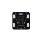 Cantar electronic de persoane, FLORIA maxim 180kg, sticla, negru / ZLN 8962