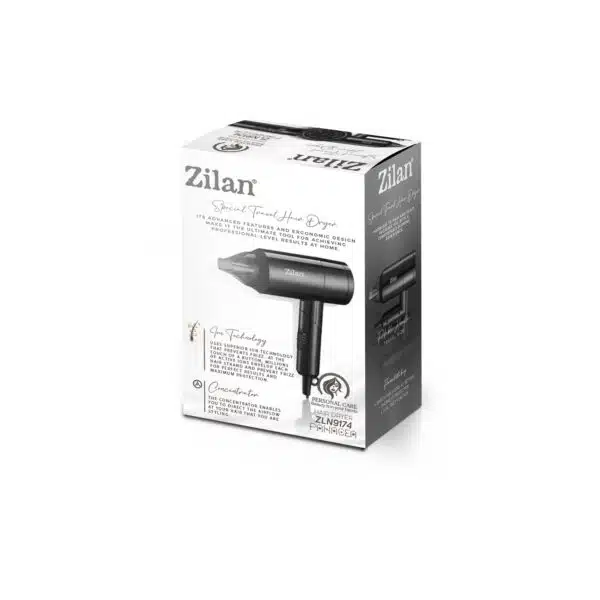 Uscator de par PANACEA, putere  1800W, 2 trepte de viteza ZILAN / ZLN 9174 - imagine 5