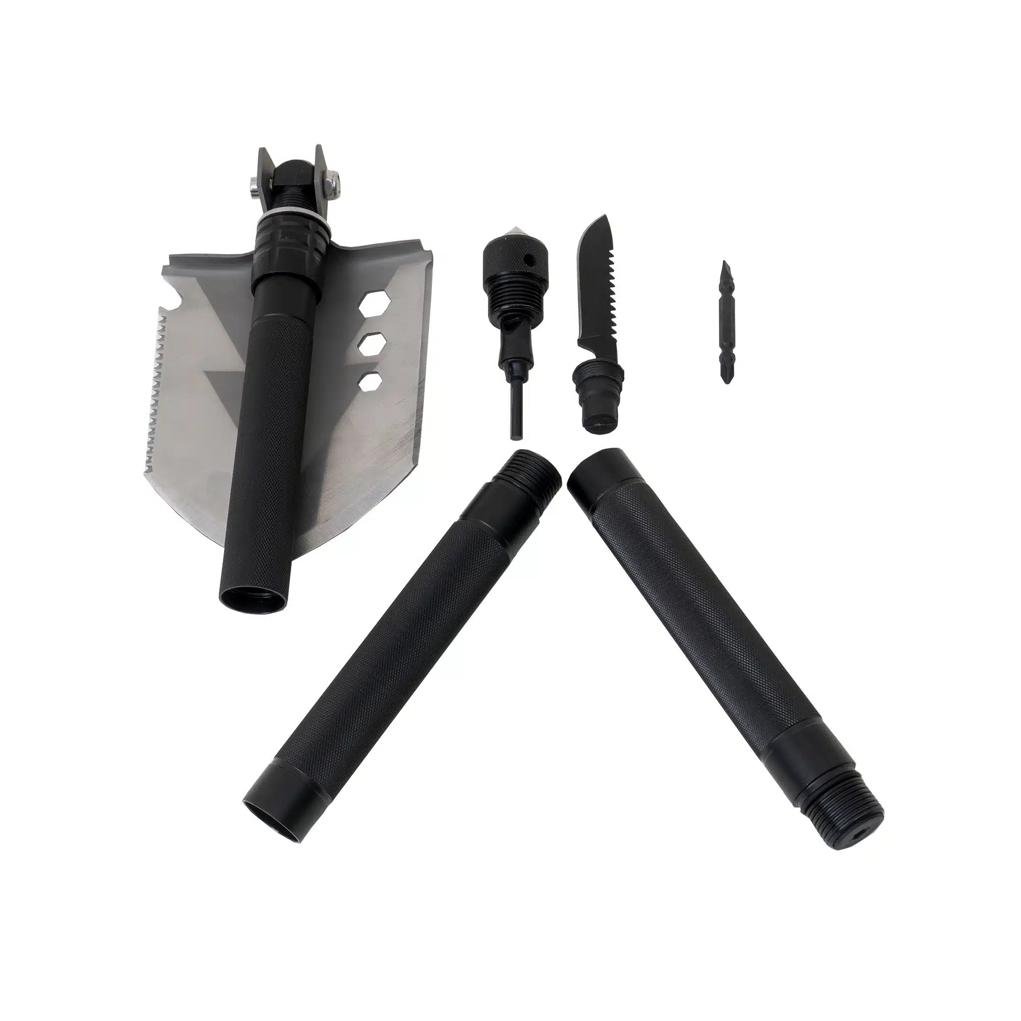 ZTS 5690_1 Lopata telescopica, multifunctionala pentru camping/gradina Z-TOOLS / ZTS 5690 - imagine 1