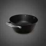 Cratita din fonta tip fagure cu capac de sticla OTI, diametru 24cm, capacitate 3.5L 181654 / OTI 0015 - imagine 4