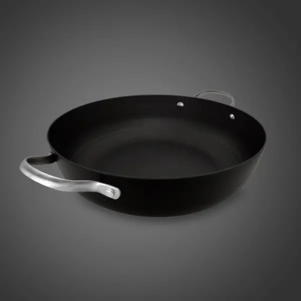 Cratita din fonta tip fagure cu capac de sticla OTI, diametru 30cm, capacitate 4.5L 181655 / OTI 0016 - imagine 4