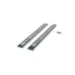 Set 2 glisiere cu bile, lungime 450mm, argintiu Z-TOOLS / PK-L-P2O-H45-450