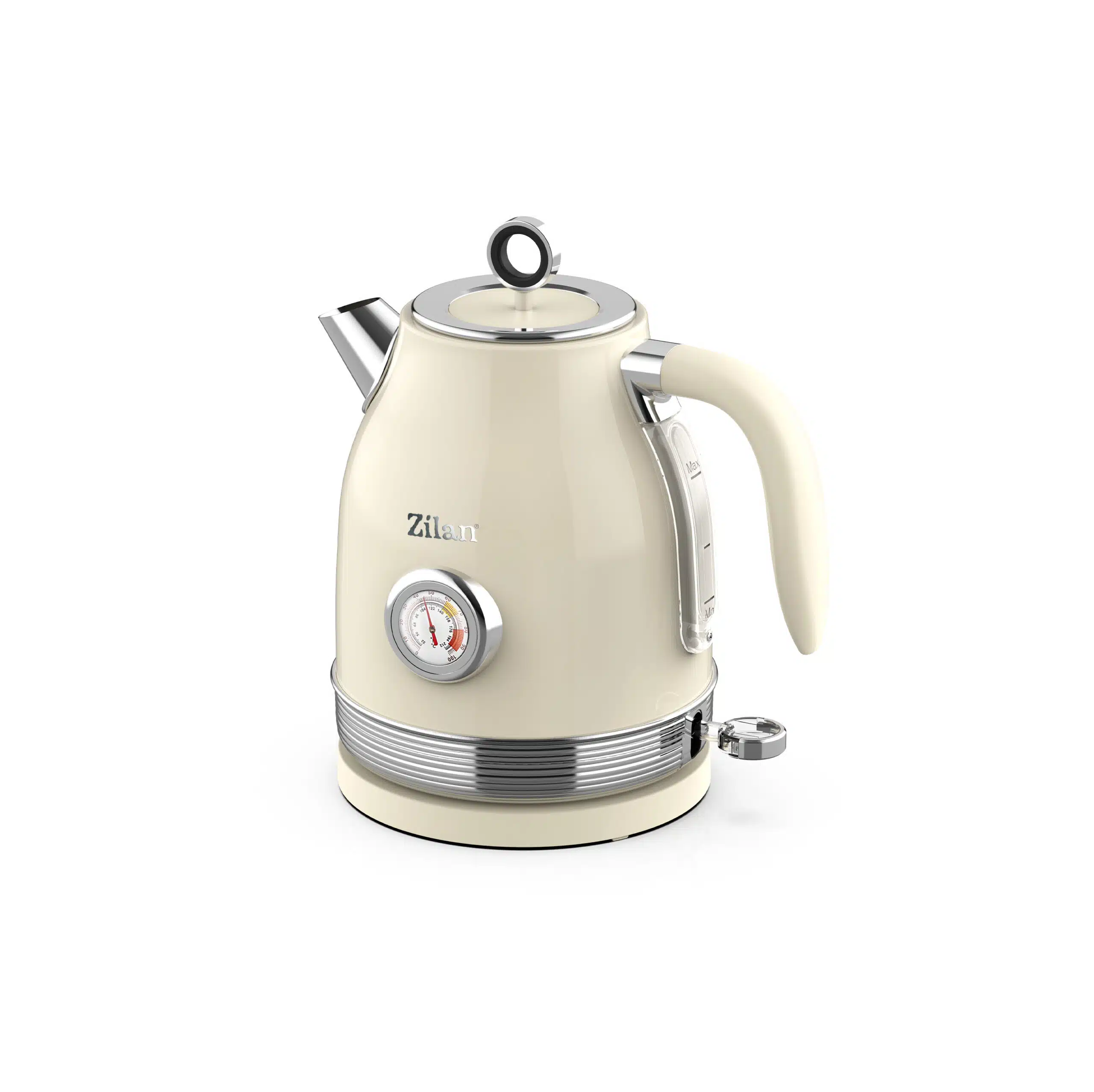ZLN 1184_1 Fierbator RETRO, capacitate 1.7l, Putere 2200W, rotire 360, crem ZILAN / ZLN 1184 - imagine 1