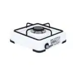 Pachet aragaz 1 ochi, 28×28 cm plus (ceas pentru butelie, 2 m furtun pentru gaz, 3 coliere pentru furtun, aprinzator) alb / ZLN 7119_1 - imagine 3