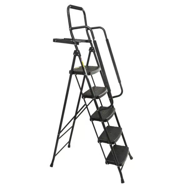 Scara zugrav, metalica cu 5 trepte si balustrada Z-TOOLS / ZTS 8082 - imagine 3