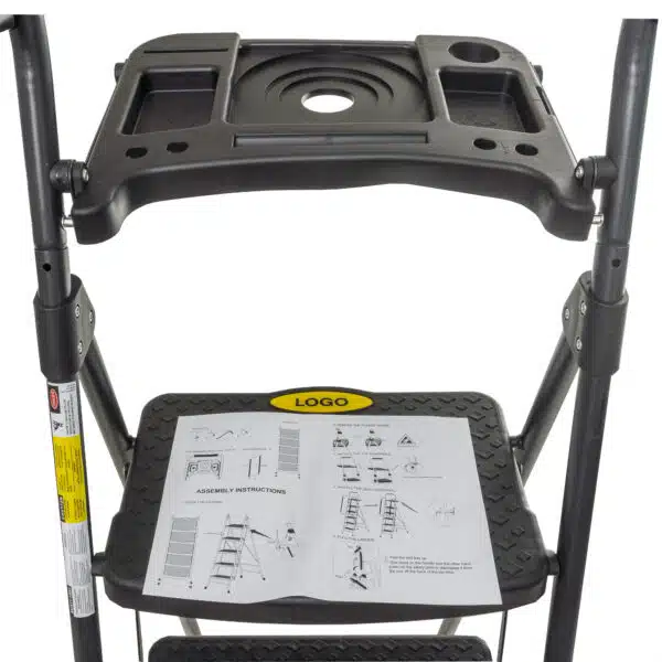 Scara zugrav, metalica cu 5 trepte si balustrada Z-TOOLS / ZTS 8082 - imagine 4