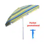 Pachet promo, umbrela pentru protectie solara, diametru 2.4m ZTS 8488 plus suport tip burghiu albastru ZTS 8493 Z-TOOLS / ZTS 8488_1