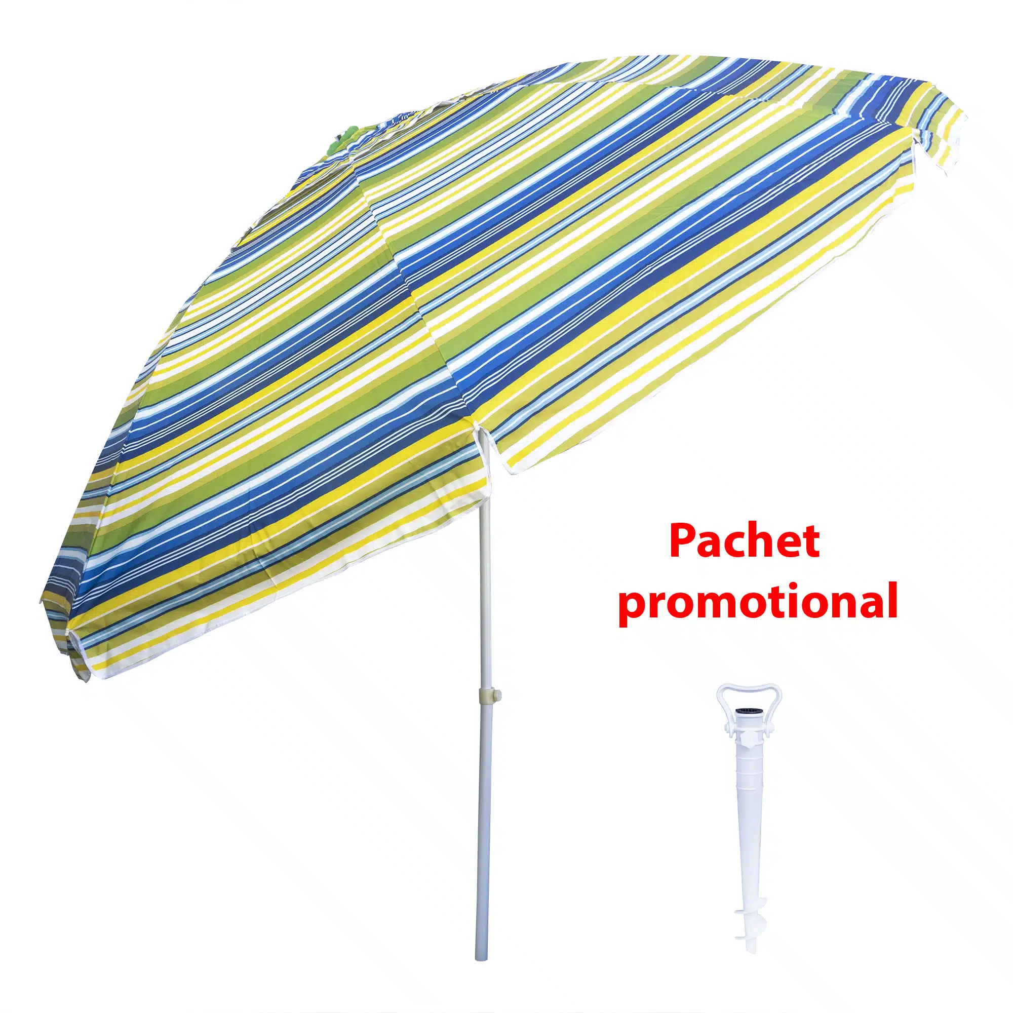 ZTS 8490_9 Pachet promo, umbrela pentru protectie solara, diametru 3m ZTS 8490 plus suport tip burghiu alb ZTS 8492 Z-TOOLS / ZTS 8490_2 - imagine 1