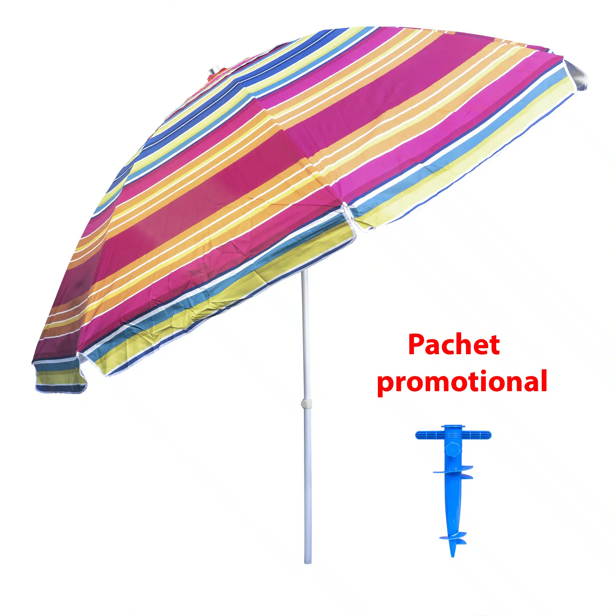 ZTS 8491_8 Pachet promo, umbrela pentru protectie solara, diametru 3m ZTS 8491 plus suport tip burghiu albastru ZTS 8493 Z-TOOLS / ZTS 8491_1 - imagine 1