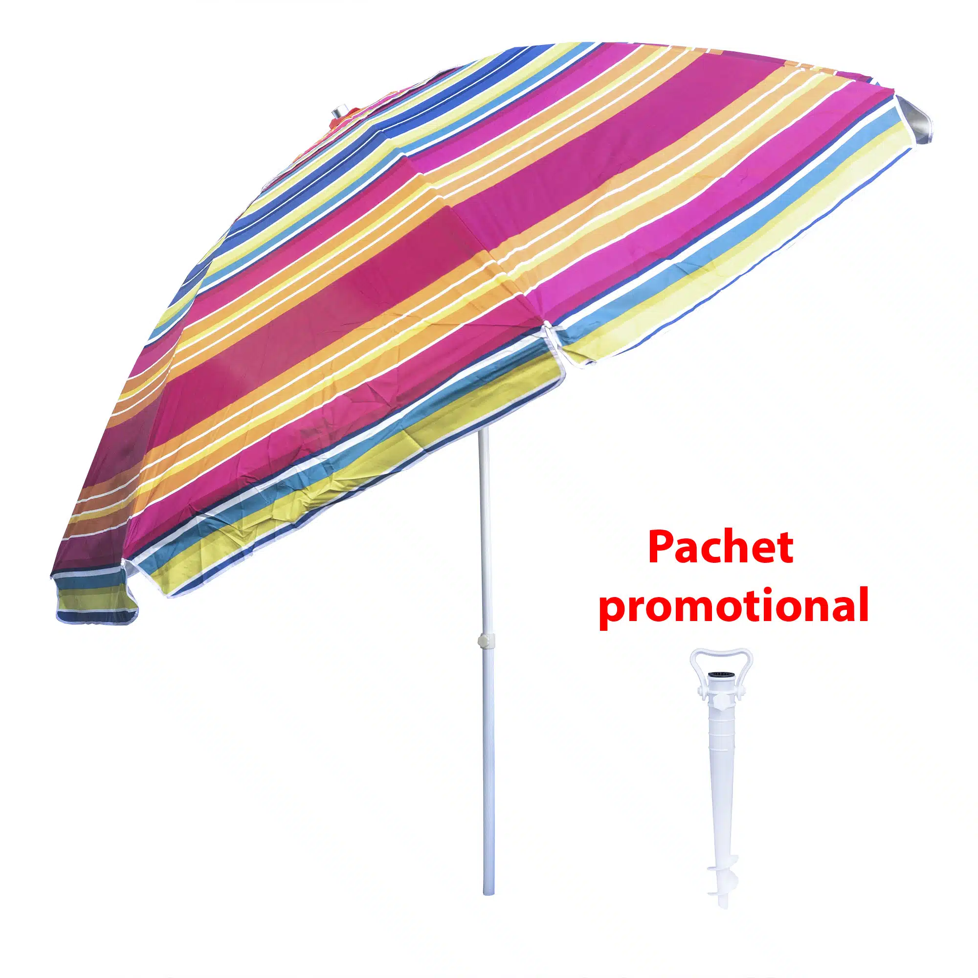 ZTS 8491_9 Pachet promo, umbrela pentru protectie solara, diametru 3m ZTS 8491 plus suport tip burghiu alb ZTS 849 Z-TOOLS / ZTS 8491_2 - imagine 1