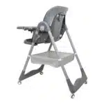 Scaun de masa pentru copii, 12-36luni, greutate maxima 50kg, inaltime reglabila, gri Z-TOOLS / ZTS 9134 - imagine 3