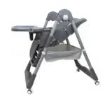 Scaun de masa pentru copii, 12-36luni, greutate maxima 50kg, inaltime reglabila, gri Z-TOOLS / ZTS 9134 - imagine 5