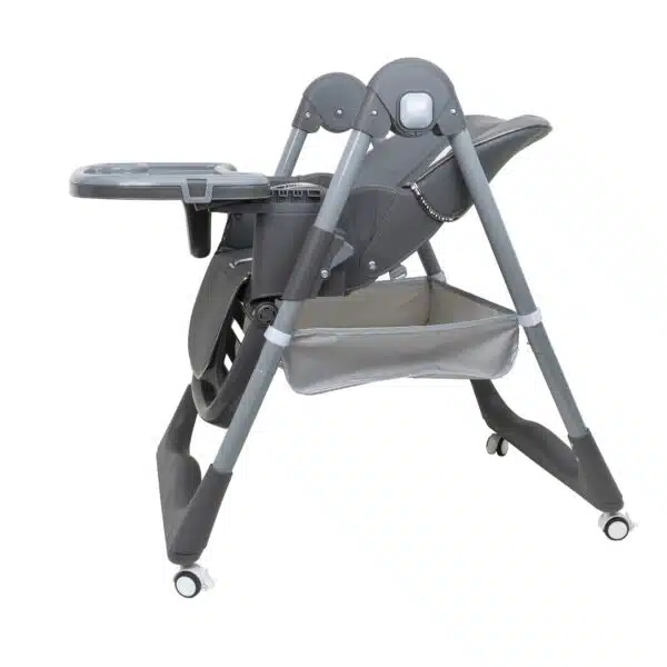 Scaun de masa pentru copii, 12-36luni, greutate maxima 50kg, inaltime reglabila, gri Z-TOOLS / ZTS 9134 - imagine 5
