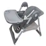 Scaun de masa pentru copii, 12-36luni, greutate maxima 50kg, inaltime reglabila, gri Z-TOOLS / ZTS 9134 - imagine 6