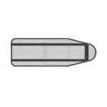 Mini masa de calcat Floria cu cadru metalic, 90x30x81.5cm Z-TOOLS / ZLN 9778 - imagine 4