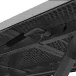 Mini masa de calcat Floria cu cadru metalic, 90x30x81.5cm Z-TOOLS / ZLN 9778 - imagine 5