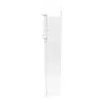 Cutie postala metalica pentru exterior, 410x260x90mm, alb / ZTS 5578_A - imagine 3