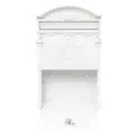 Cutie postala metalica pentru exterior, 410x260x90mm, alb / ZTS 5578_A - imagine 2
