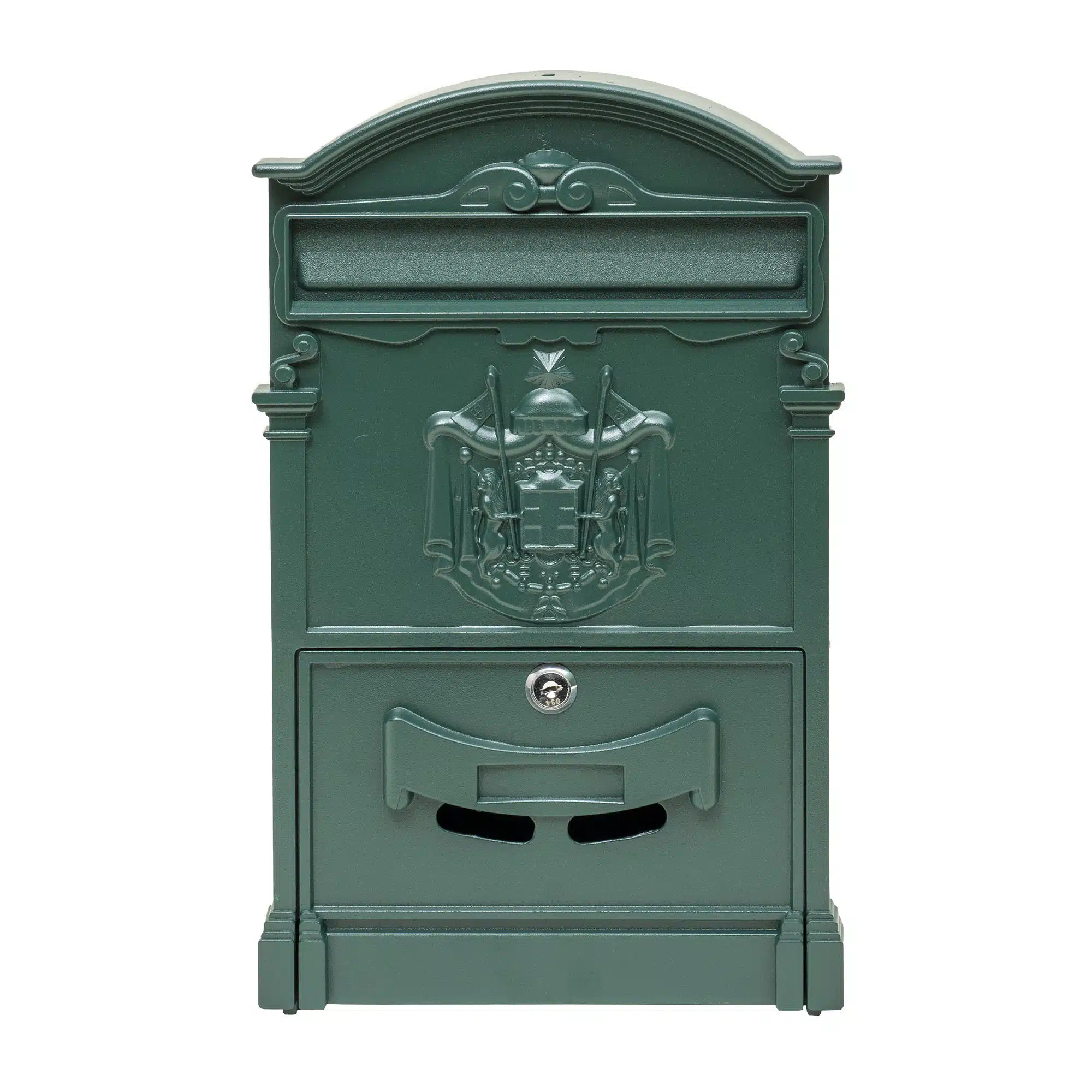 ZTS 5579_V_1 Cutie postala metalica pentru exterior, 410x260x90mm, verde Z-TOOLS / ZTS 5579_V - imagine 1