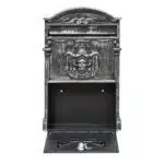 Cutie postala metalica pentru exterior, 410x260x90mm, argintiu / ZTS 5581_AG - imagine 2