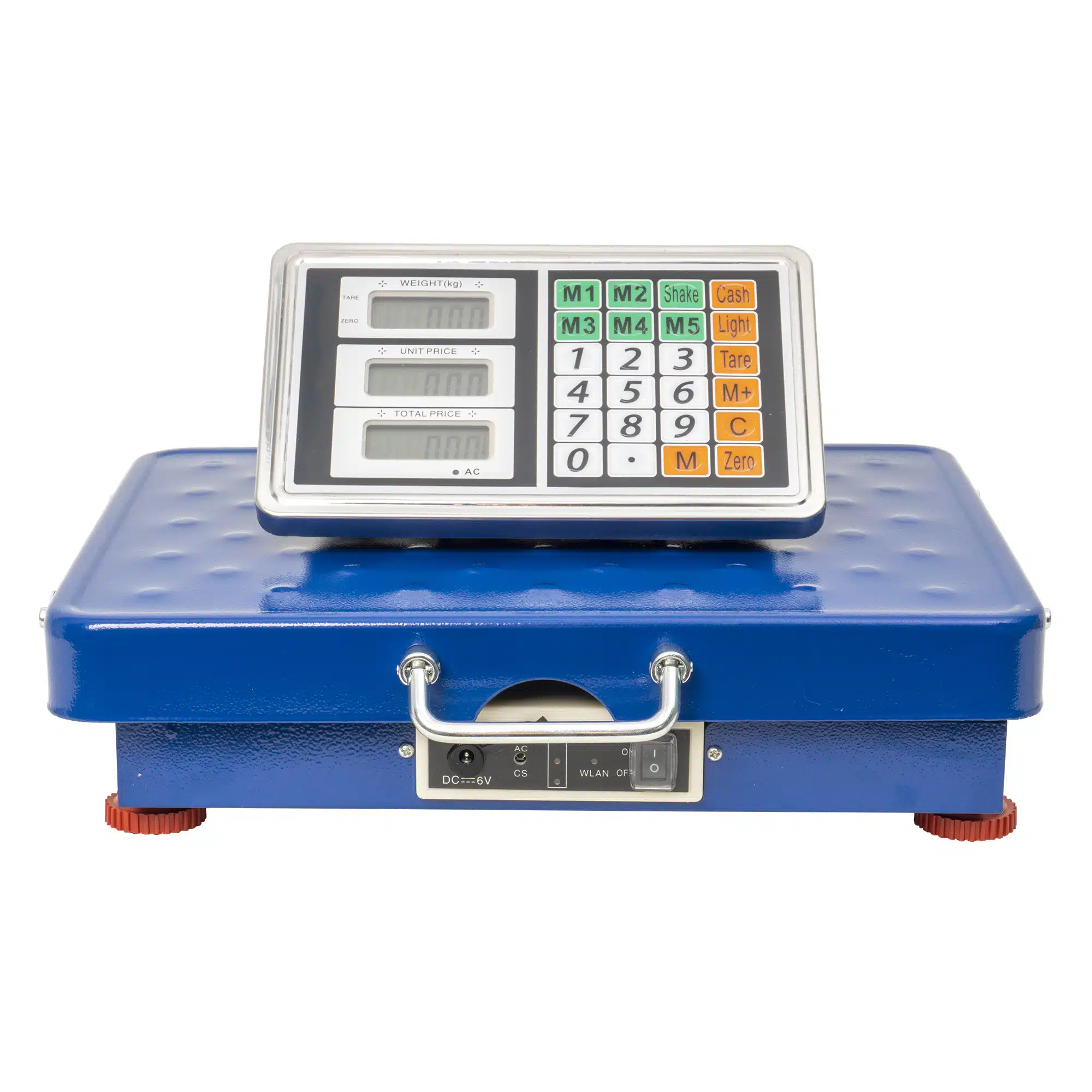 ZTS 8559_1 Cantar electronic cu platforma, fara fir, WI-FI, 31x41cm, maxim 200kg, albastru Z-TOOLS / ZTS 8559 - imagine 1