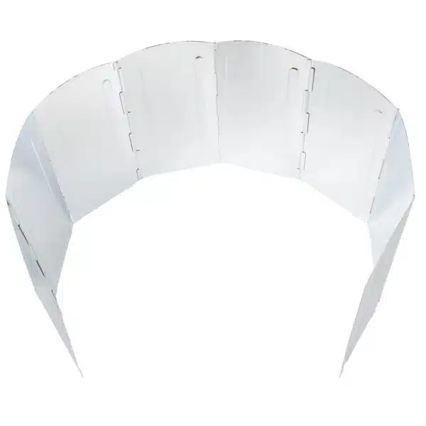 Paravan pliabil pentru aragaz de camping, metal, 8 panouri 120x30cm Z-TOOLS / ZTS 9087 - imagine 2