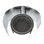 Paravan pliabil pentru aragaz de camping, metal, 8 panouri 120x30cm Z-TOOLS / ZTS 9087 - imagine 5