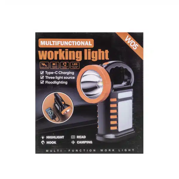 Lanterna cu incarcare solara si USB, 6 moduri de intensitate a luminii Z-TOOLS / ZTS 8976 - imagine 4